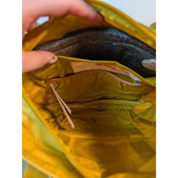 FJALLRAVEN Kanken Backpack - Mustard Yellow  Book Bag Hiking Backpack - Picture 7 of 7